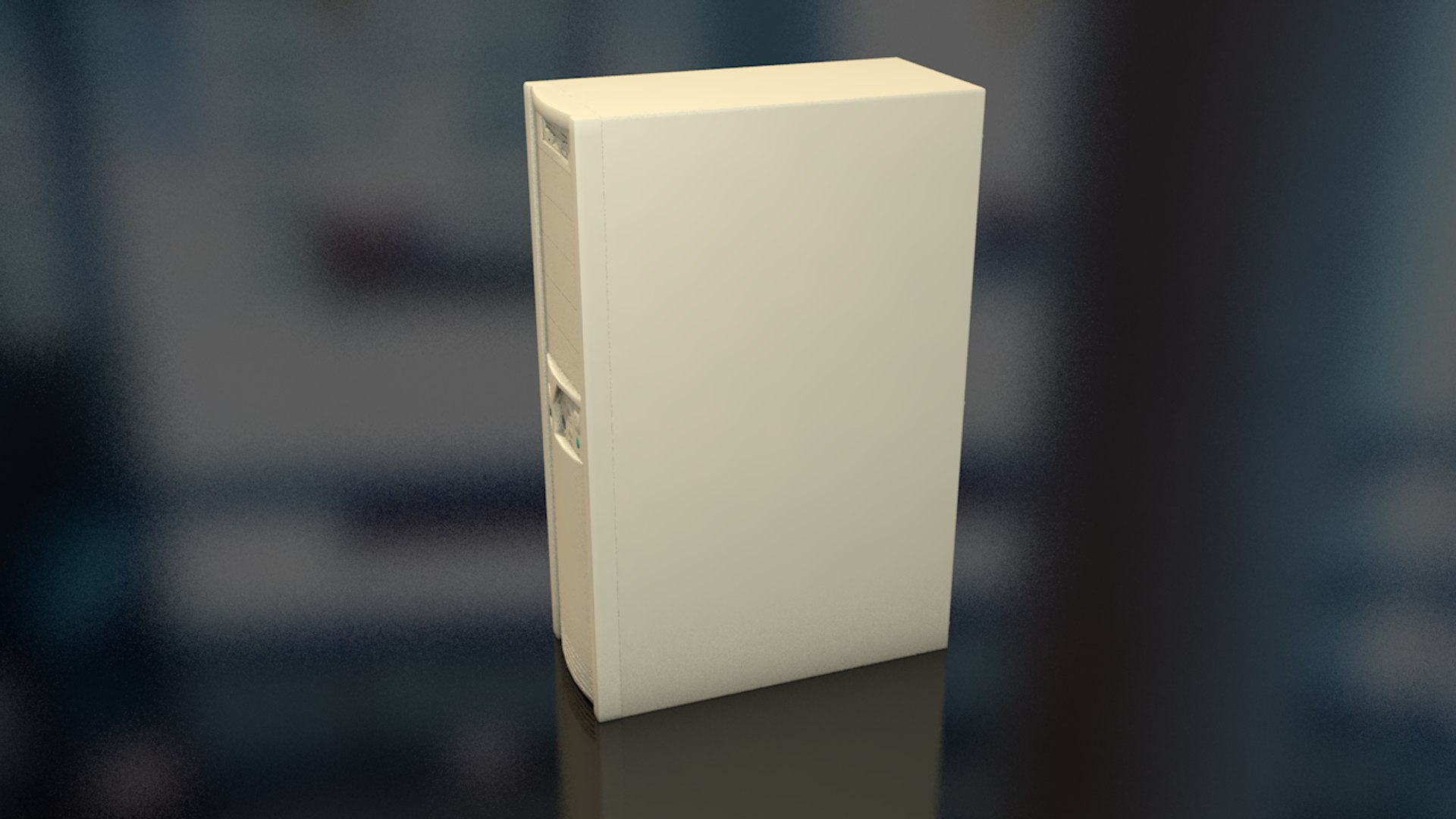 Vintage cpu tower model - TurboSquid 1449954