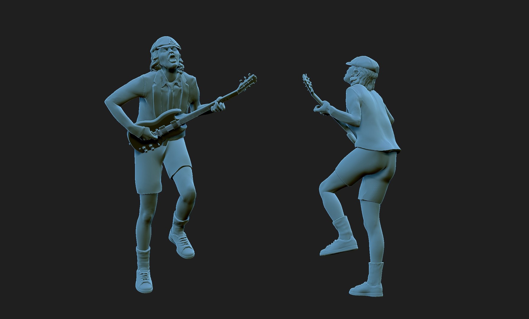 3D Angus Young - TurboSquid 2138028