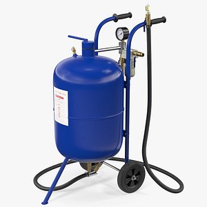 Sandblasting Machine Blue