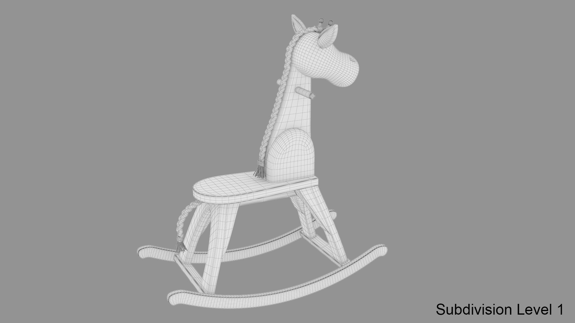 Rocking Giraffe 3D Model - TurboSquid 1678978