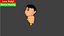 ShinChan Caveman[Rigged+Animated]
