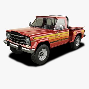 Jeep J10 Sportside 1981 3D