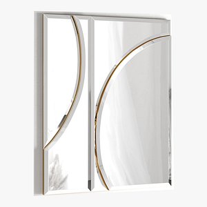 John-Richard Collection Moonstruck Mirror 3D model