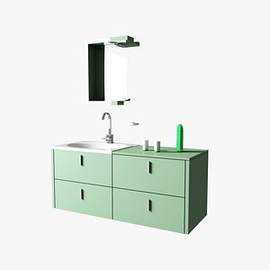 max bathroom scene