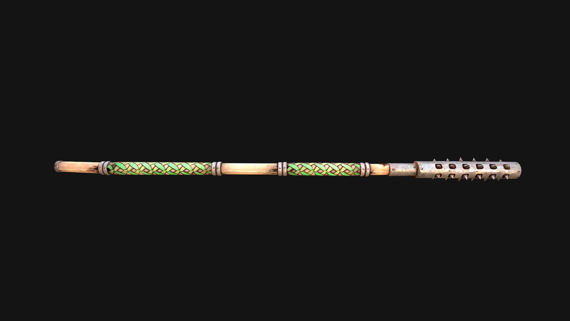 3D Medieval Polearms Mace Iron War Staff Weapon Set https://p.turbosquid.com/ts-thumb/FH/DOAIMt/BE/ahalberdmacecs28/png/1773221449/1920x1080/fit_q87/5ddf7d96e37e208aa2740b4e7ea90cffd9652b37/ahalberdmacecs28.jpg