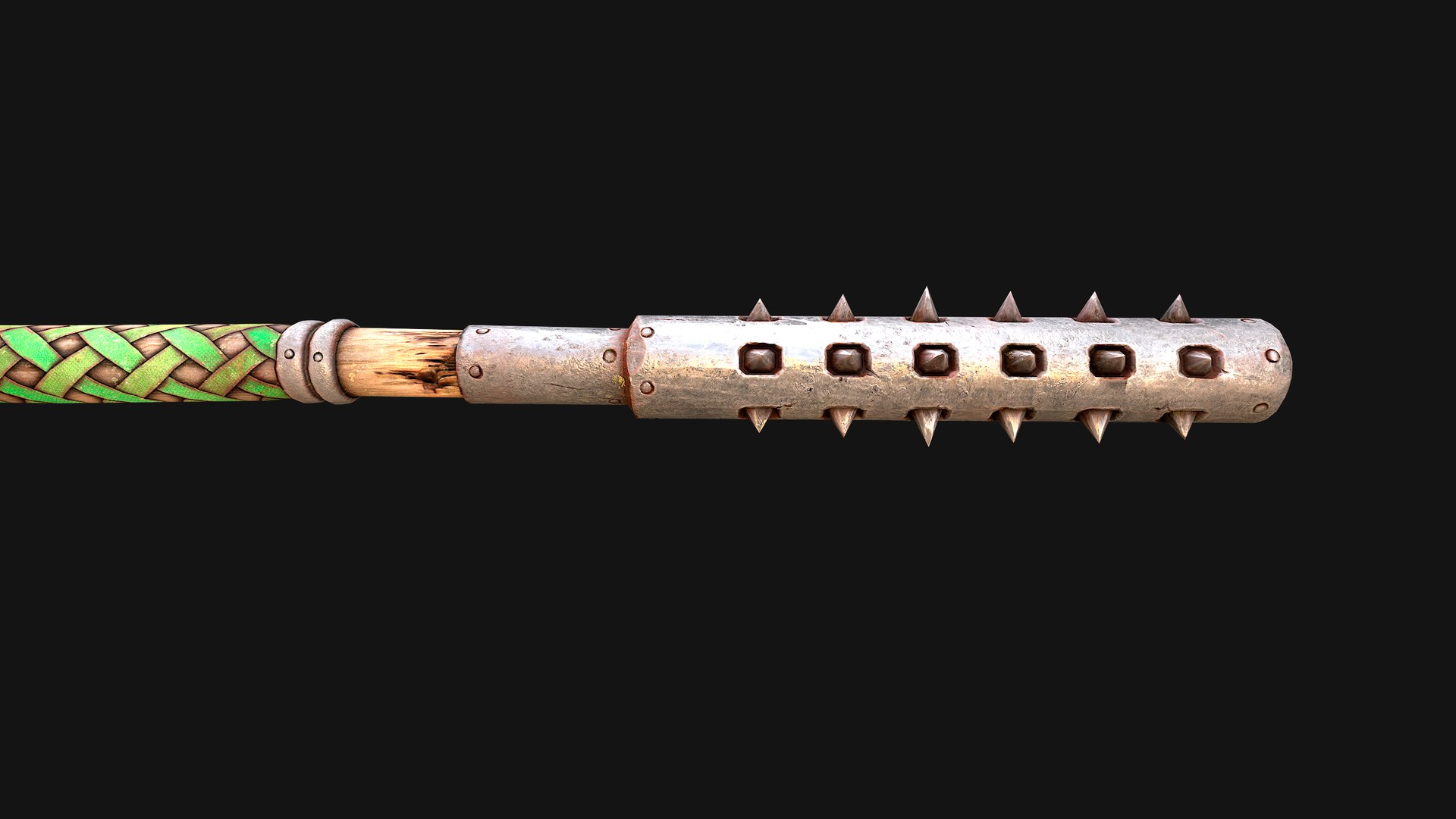 3D Medieval Polearms Mace Iron War Staff Weapon Set https://p.turbosquid.com/ts-thumb/FH/DOAIMt/JU/ahalberdmacecs36/png/1773221454/1920x1080/fit_q87/46c376cd4209b2a8faddfd5604348324993e4398/ahalberdmacecs36.jpg