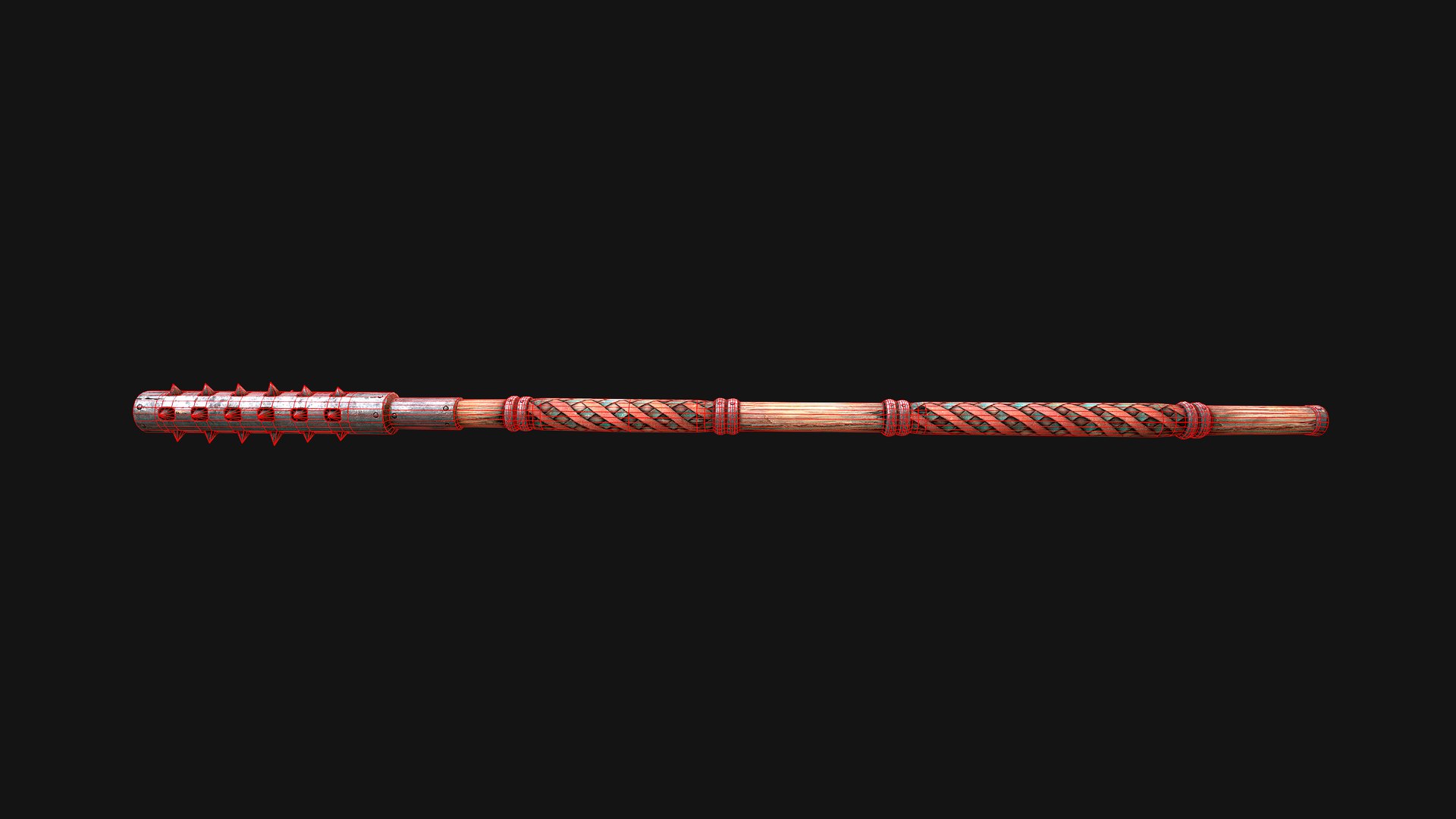 3D Medieval Polearms Mace Iron War Staff Weapon Set https://p.turbosquid.com/ts-thumb/FH/DOAIMt/kx/ahalberdmacecs42/png/1773221456/1920x1080/fit_q87/b6d54713e5cab1f18309eca79d3e2678d1e31c31/ahalberdmacecs42.jpg