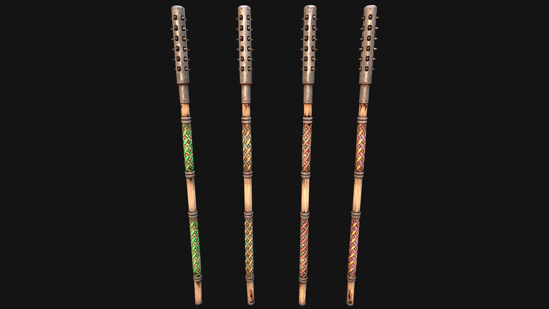 3D Medieval Polearms Mace Iron War Staff Weapon Set https://p.turbosquid.com/ts-thumb/FH/DOAIMt/yT/ahalberdmacecs5/png/1773221438/1920x1080/fit_q87/dce3f22523457acc7273ca2ed6786e77eb0780fe/ahalberdmacecs5.jpg