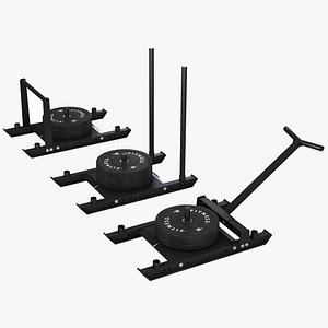 Crossfit Diagonal Machine 3 in 1 3D