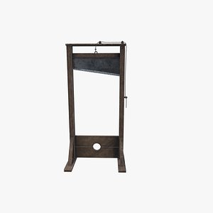 3D Medieval Guillotine