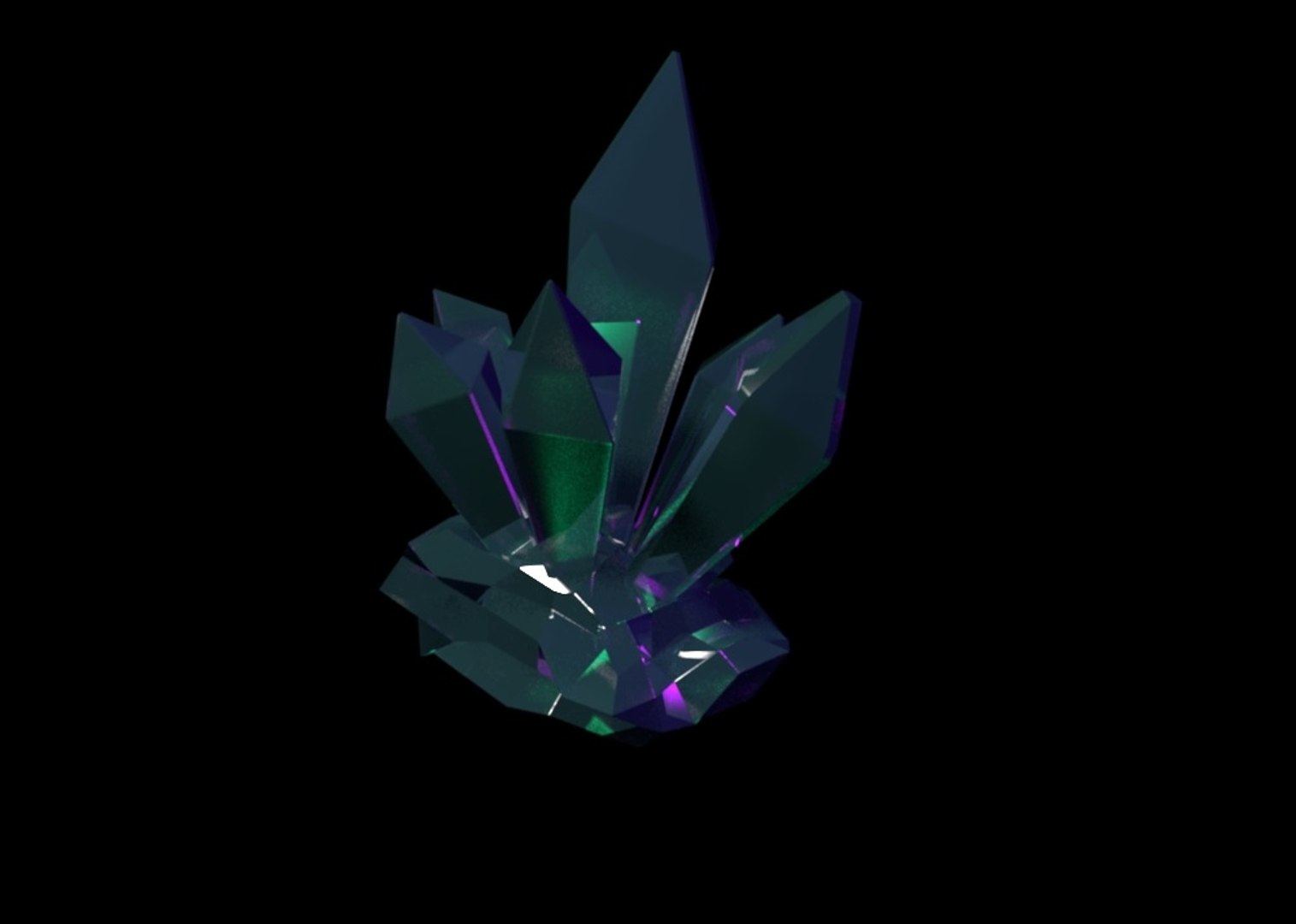 3D Crystalline Fantasy - TurboSquid 1213603