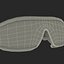 Schutzbrille Gefaltetes Pyramex 3D-Modell