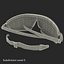 Schutzbrille Gefaltetes Pyramex 3D-Modell