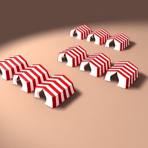 3ds max tents circus