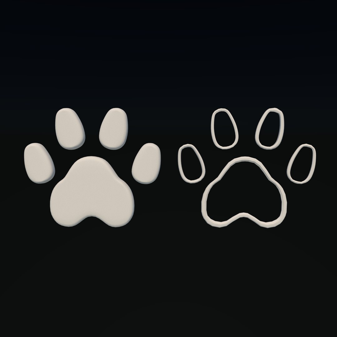 3D Dog Paw 3D Model - TurboSquid 2336966