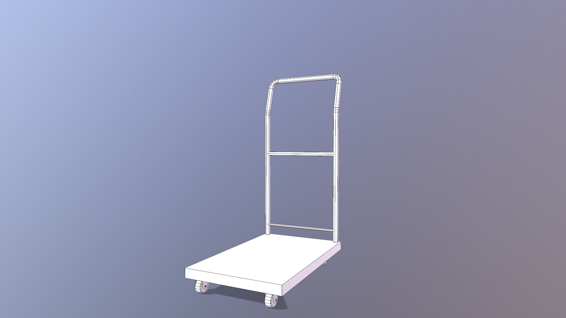 Trolley 3D Model - TurboSquid 2287349