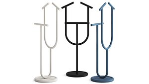 3D Bloom Powder Coated Valet Stand by Formae model