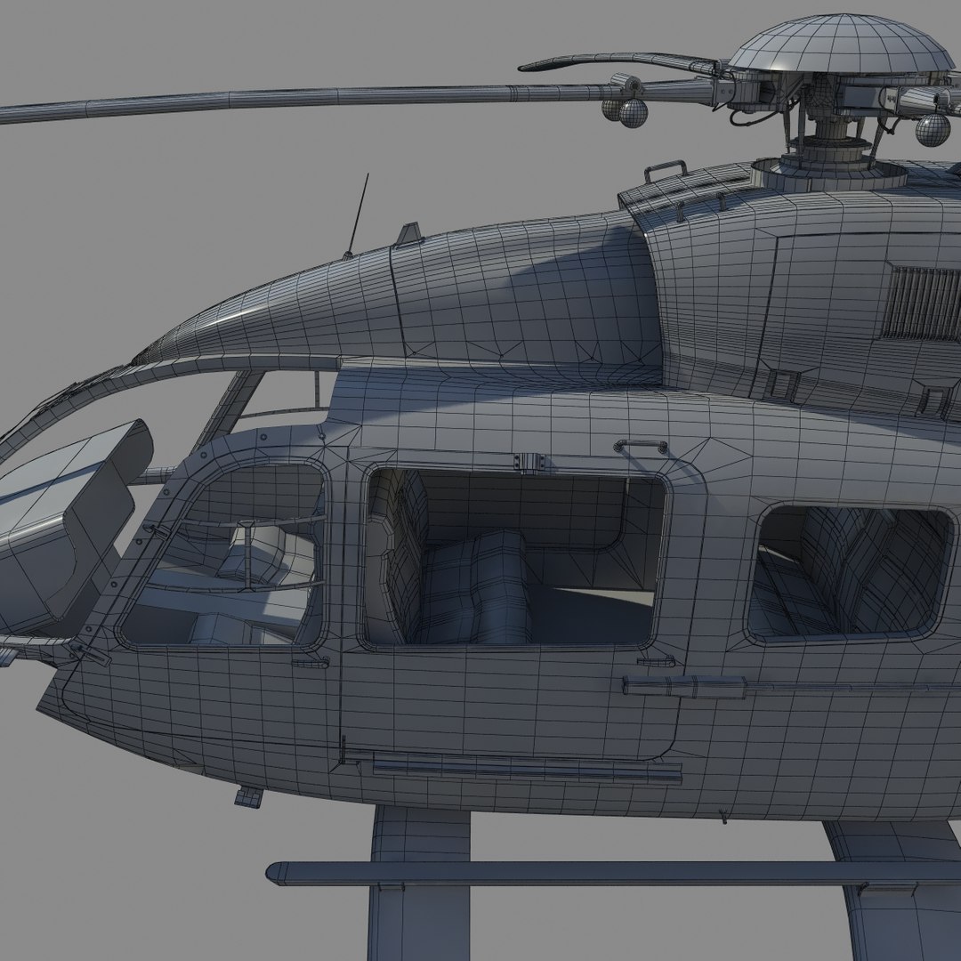 3ds max eurocopter ec145