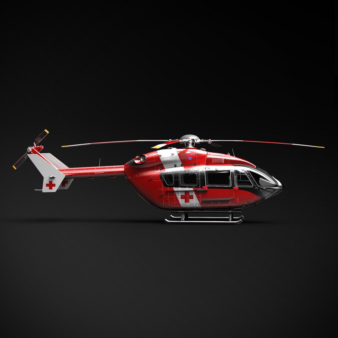 3ds max eurocopter ec145