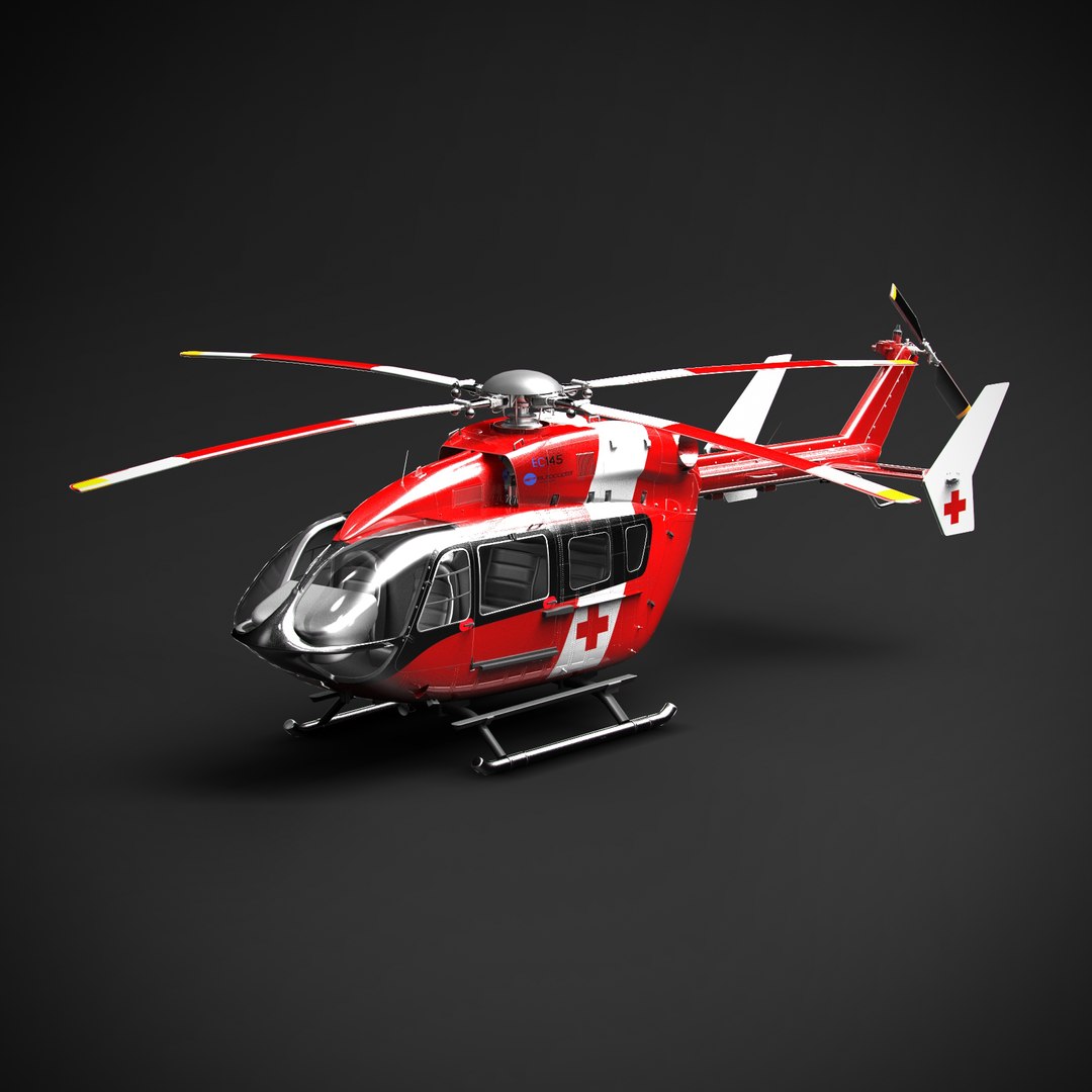 3ds max eurocopter ec145