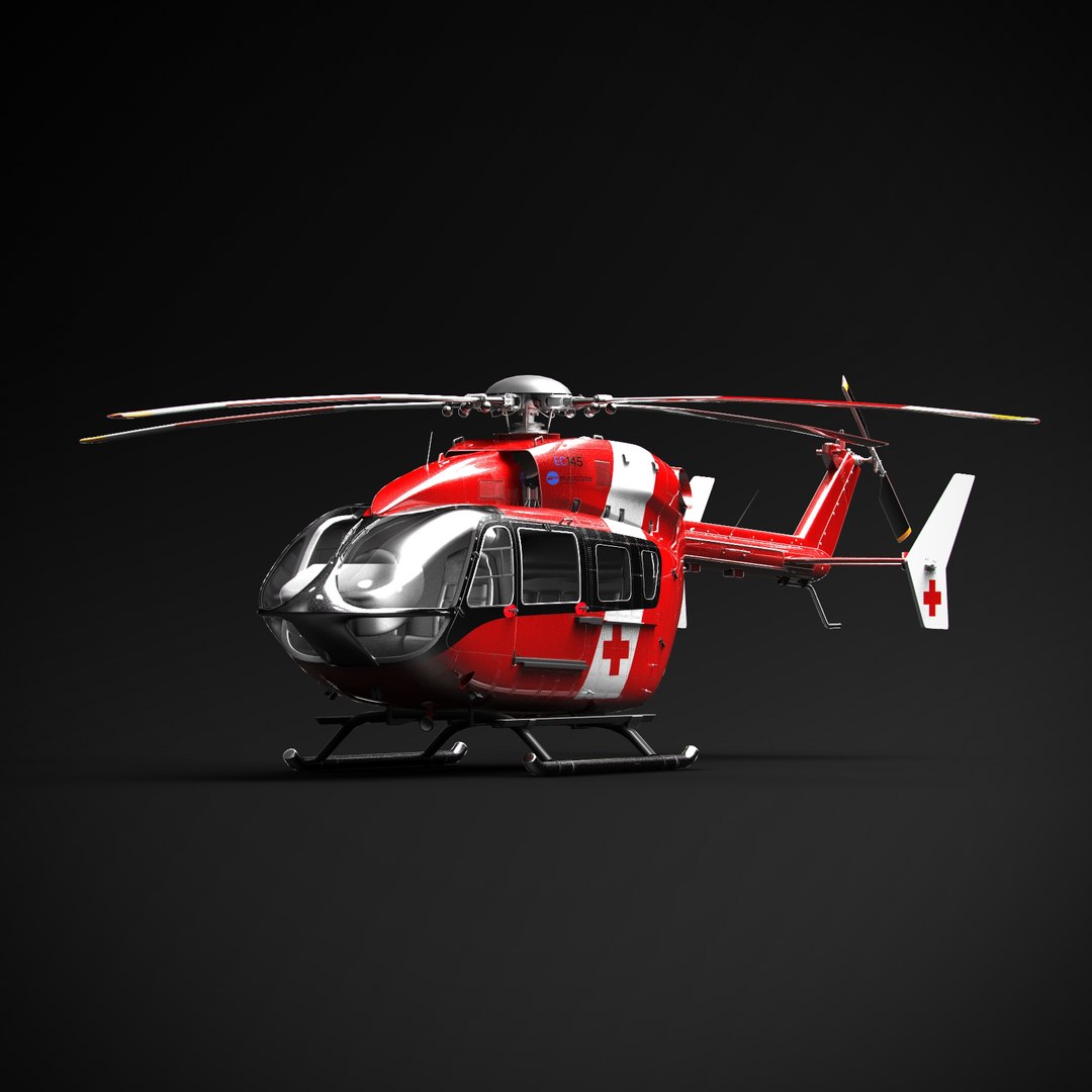 3ds max eurocopter ec145