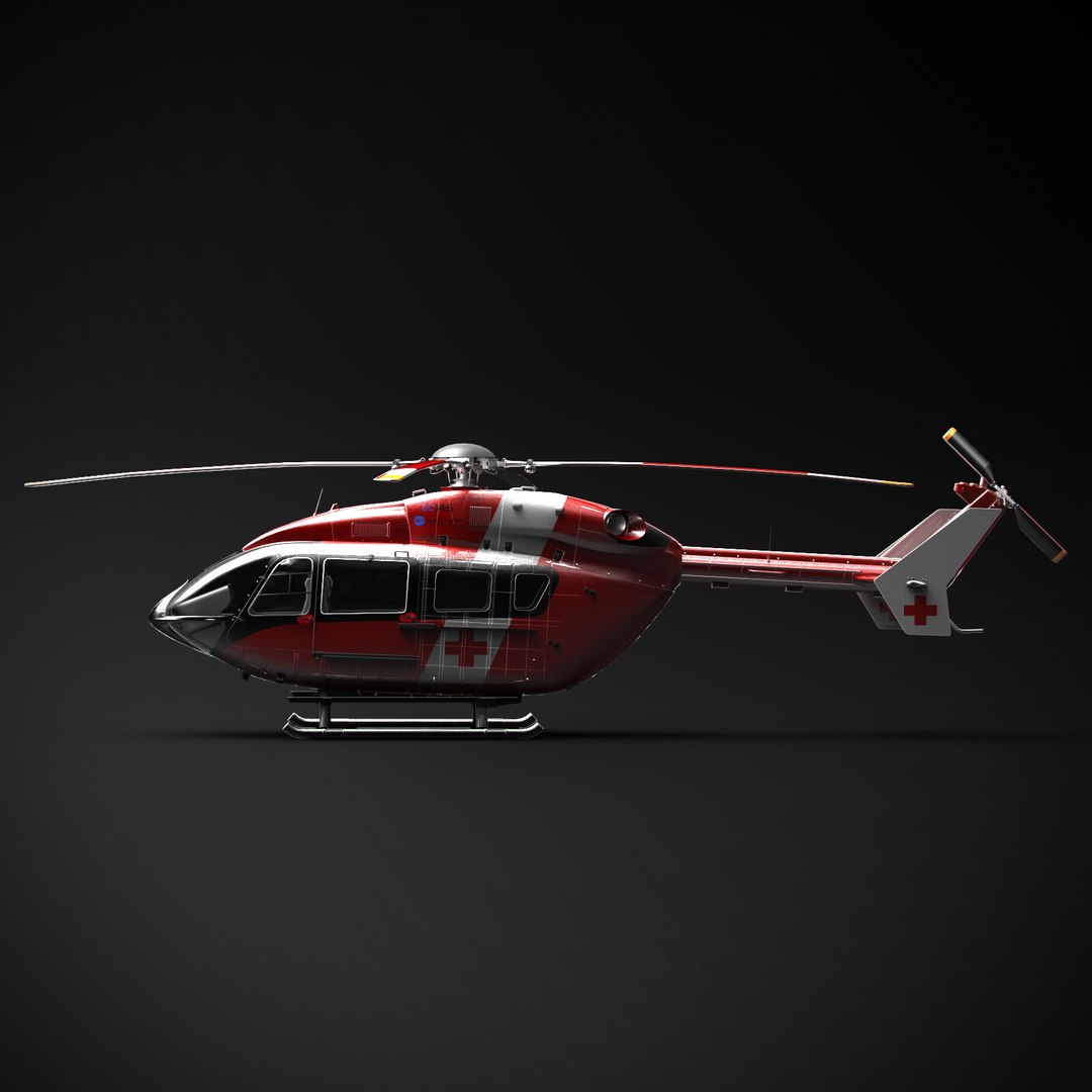 3ds max eurocopter ec145