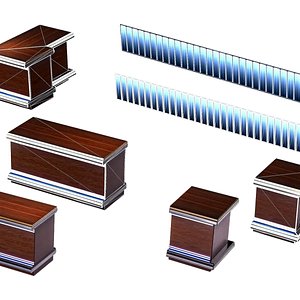 Bar Counter 3D model