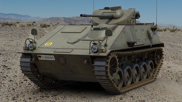 Schutzenpanzer Kurz 3D Model - TurboSquid 1787261