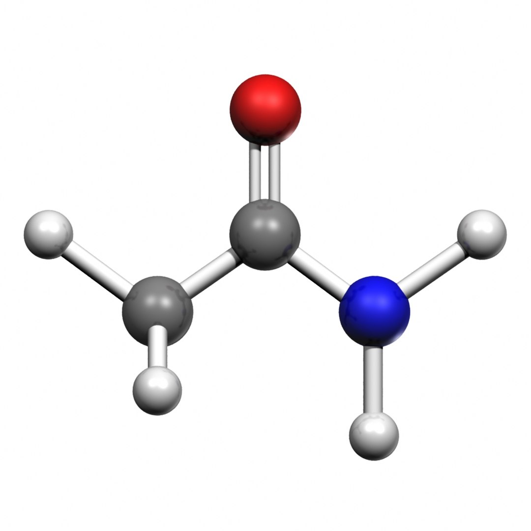 Ch3conh2 3d Model