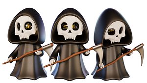 Grim Reaper 3D model