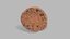 3D Chocolate cookie