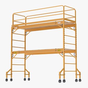 Rolling Scaffold 3D model