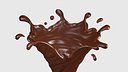 Chocolate Liquid Splash 006