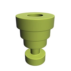 3D kartell calice vase