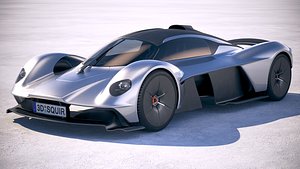 3D aston martin valkyrie
