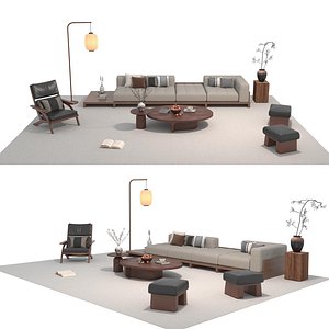 3D Fabric sofa set 29