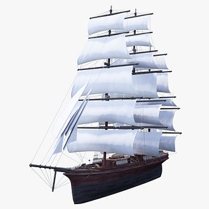3D Old Ship model