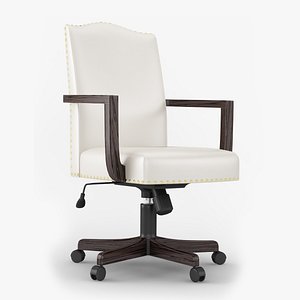 3D leather chair