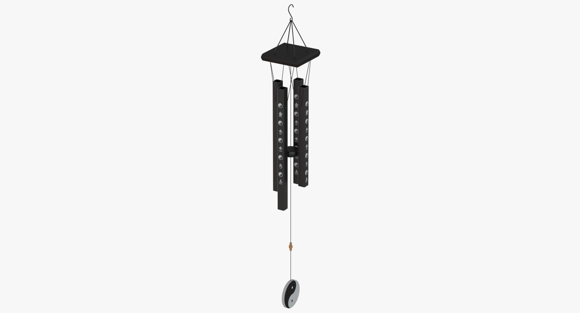 Wind Chimes Chinese 3D Model - TurboSquid 1426508