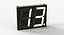 Segment Digit LCD Double Number Display