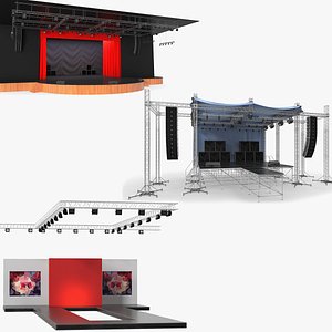 Stages Collection 4 3D model