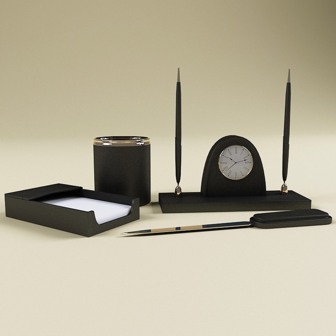 3d Office Set Model
