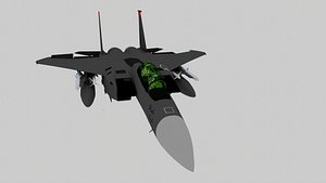 3D Mcdonnell Douglas F-15E Strike Eagle model