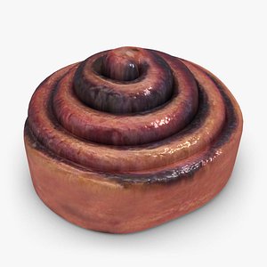 3dsmax realistic croissant cinnamon rolls