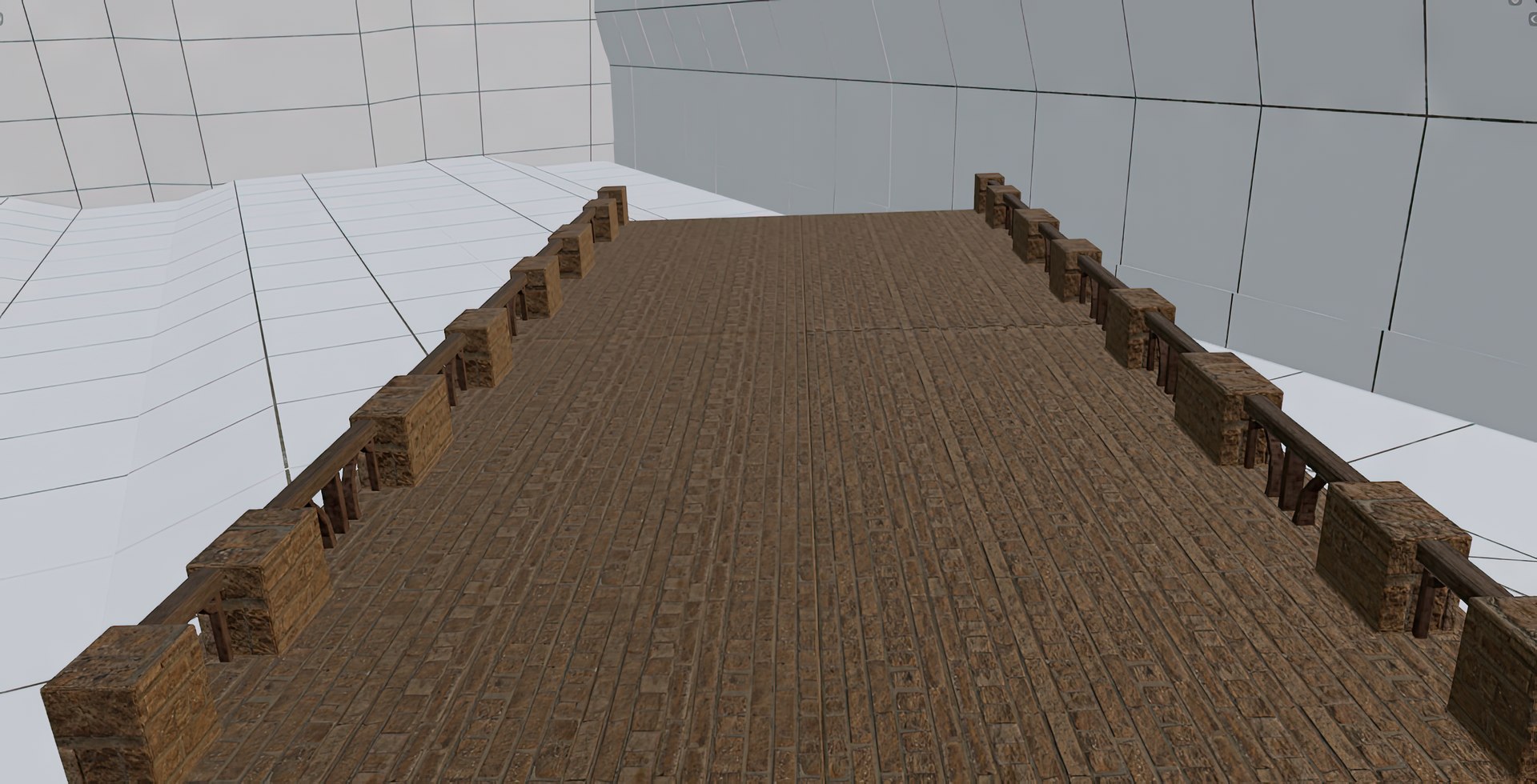 3D Medieval Bridge model - TurboSquid 2143082