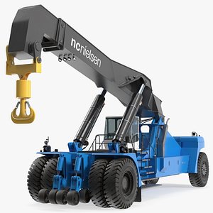 Reach Stacker Container Handler NC Nielsen Rigged