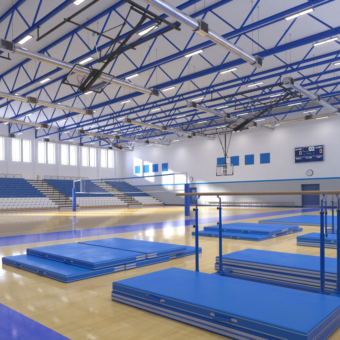 realistic basketball gymnastic gym interior 3D model https://p.turbosquid.com/ts-thumb/FI/QGMSvm/xFjLaZ9H/gym_00/jpg/1566038309/1920x1080/fit_q87/f591700fc0dd2d4ecbbbb23b4a17ade869326535/gym_00.jpg