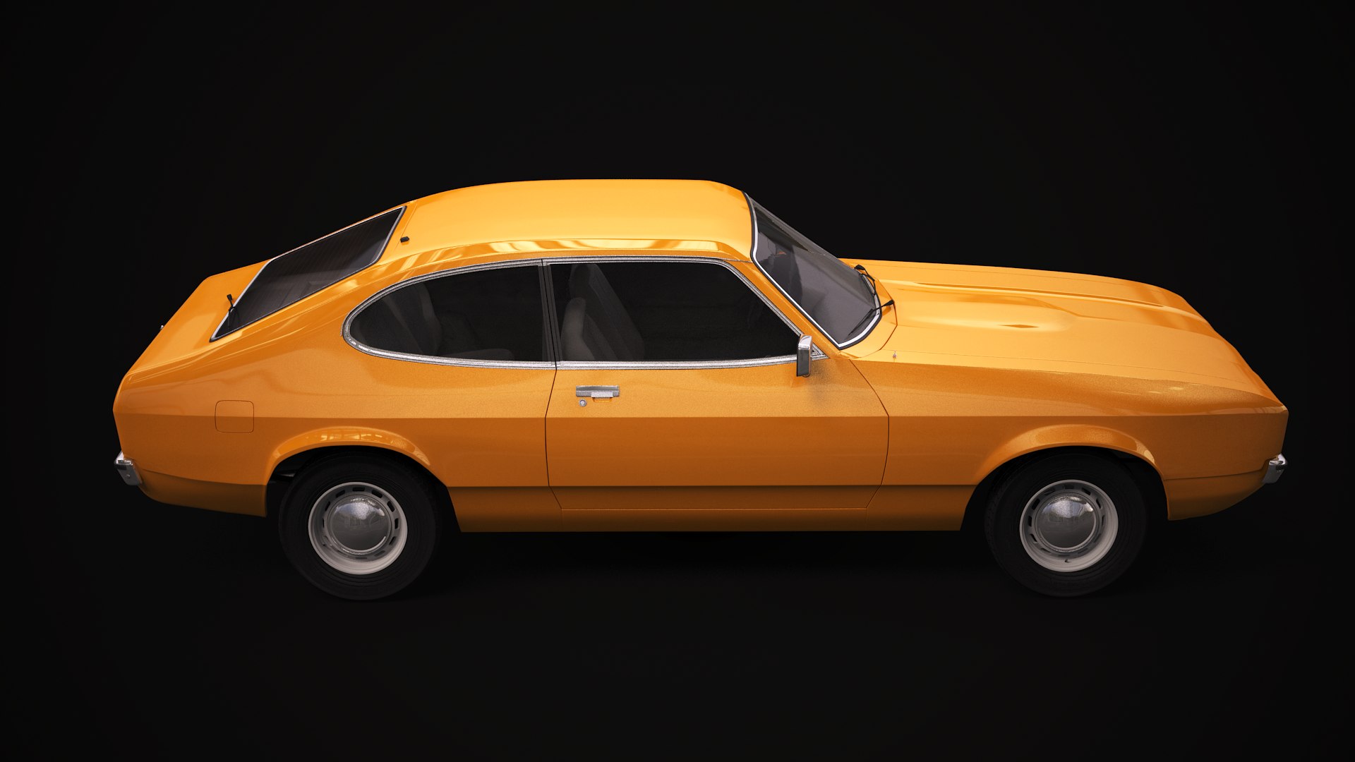 3D 1975 Capri Ii - TurboSquid 1566981
