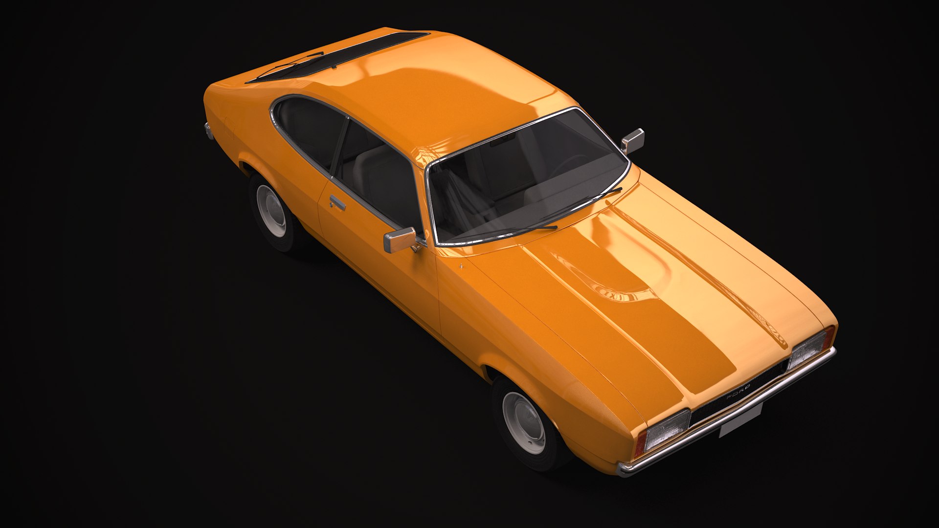 3D 1975 Capri Ii - TurboSquid 1566981