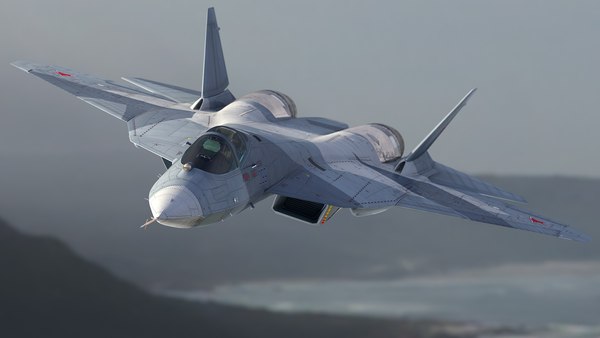 3D sukhoi su 57 flight - TurboSquid 1640787